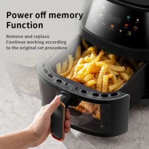 8-liter multifunctional intelligent air fryer large-capacity electric oven household electric frying pan